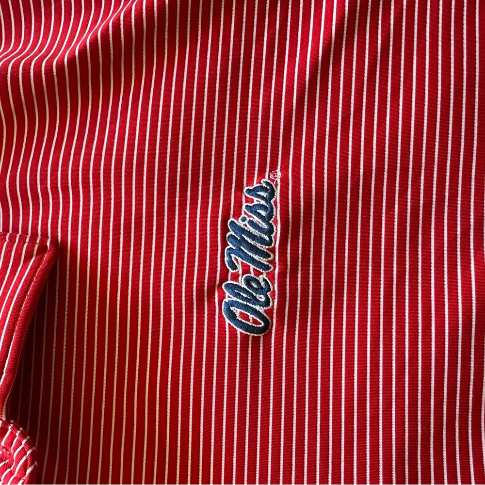 Peter Millar Red Polo Shirt Classic - Picture 3 of 4